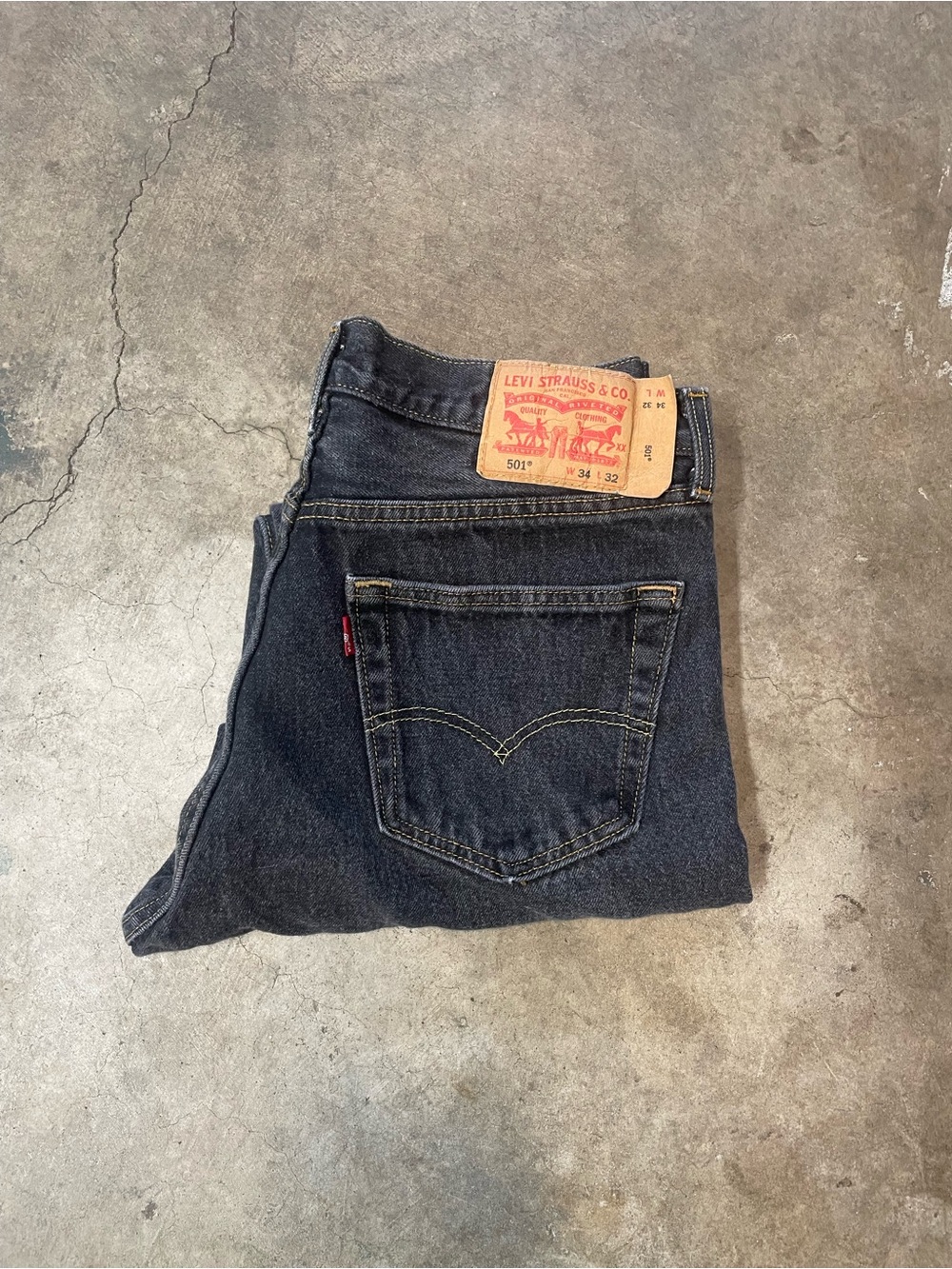Levi's 501 Straight Fit Jeans